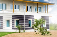 Heliatek's solar panels will transform facades into efficient solar energy harvesters Heliatek's solar panels will transform facades into efficient solar energy harvesters