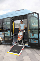 New HAPPICH products: swivel doors as well as swivel sliding doors fir public vehicles