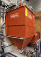 An innovation – the „sump“ underneath the WEDA container An innovation – the „sump“ underneath the WEDA container