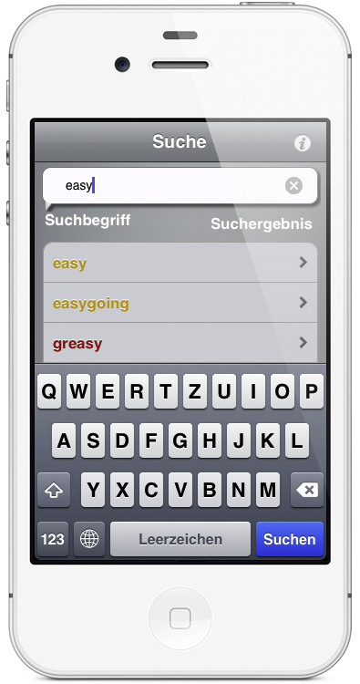 Colorword Thesaurus iPhone/iPad App Colorword Thesaurus iPhone/iPad App