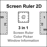 Screen Ruler 2D Screen Ruler 2D
