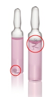 Foreign objects and even minute suspended matter are identified in the product. Foreign objects and even minute suspended matter are identified in the product.