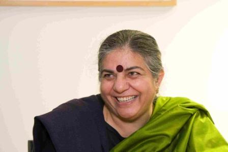 Dr. Vandana Shiva, environmental activist, participant of the Rio+20 conference and Key note speak Dr. Vandana Shiva, environmental activist, participant of the Rio+20 conference and Key note speak