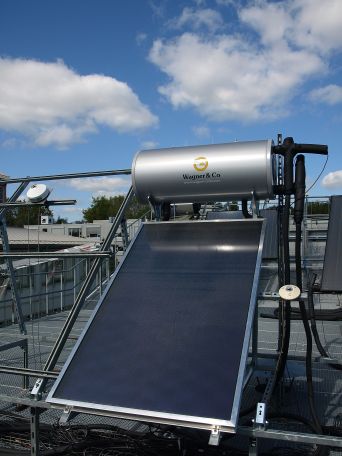 Institute of Future Energies, Saarbrücken/Ger: stress test for Thermosiphon installations Institute of Future Energies, Saarbrücken/Ger: stress test for Thermosiphon installations