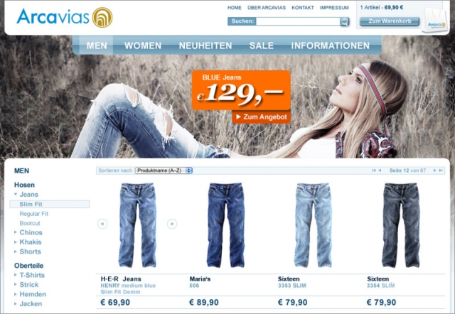 New Release for e-commerce Framework Arcavias available