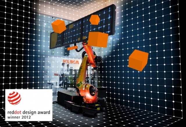 KUKA Systems cinema in red dot fever