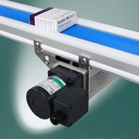 The cleanroom conveyor is certified to ISO 5 Class