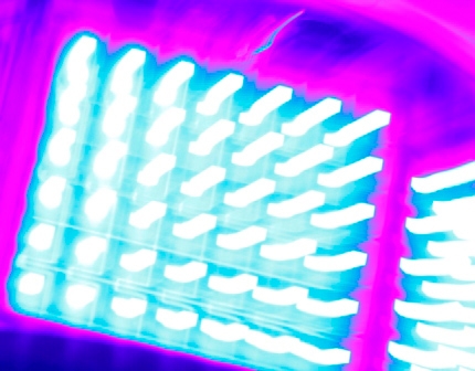 New UV LED system for efficient pinning applications