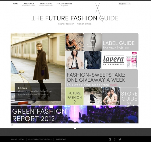 The first premium-guide for luxury eco-fashion The first premium-guide for luxury eco-fashion