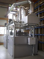 TA air filter AC 3022 mounted on tempering oven TA air filter AC 3022 mounted on tempering oven