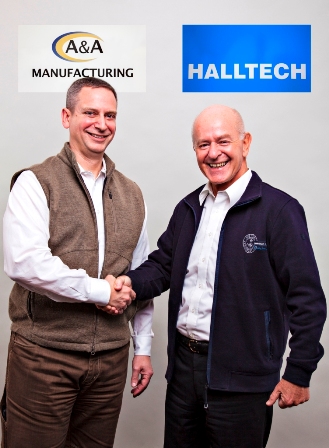 Anthony Cavalco, Vice President of A&A Manufacturing (left side) und Wilfried Hallenberger, founder Anthony Cavalco, Vice President of A&A Manufacturing (left side) und Wilfried Hallenberger, founder