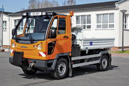 Multicar M27 with high quality coated cooler grille from Solvaro