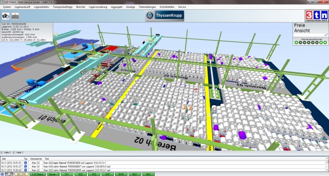 3tn: Efficient material handling and better overview in steel service centers