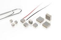 Ultra-compact PICMA® Chip actuators with sizes ranging from 2 mm x 2 mm x 2 mm to 10 mm x 10 mm x 2 Ultra-compact PICMA® Chip actuators with sizes ranging from 2 mm x 2 mm x 2 mm to 10 mm x 10 mm x 2