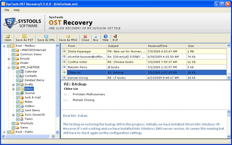 Convert OST to PST Software