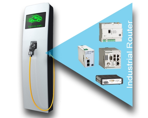 Creating intelligent networks for charging stations