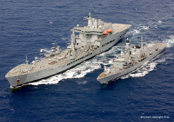 Royal fleet auxiliary’s fleet tanker wave Ruler receives a technology upgrade. Royal fleet auxiliary’s fleet tanker wave Ruler receives a technology upgrade.
