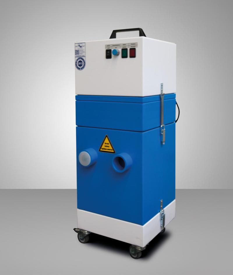 „dustoo“ is suitable for the extraction of dry dusts. 