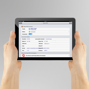 OpenVPN access now possible via iOS devices OpenVPN access now possible via iOS devices