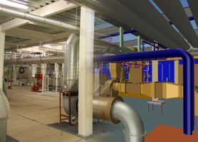 Half photo, half model of a process plant designed by CEL International with MPDS4 Half photo, half model of a process plant designed by CEL International with MPDS4