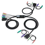 ATEN 2-Port DVI Cable KVM Switch CS62D ATEN 2-Port DVI Cable KVM Switch CS62D