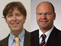 German Stuis (46) and Oliver Volland (41) are managing directors of KBA-Metronic GmbH 