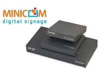 Minicom Digital Signage launching DS Vision Digital