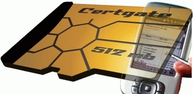 certgate smart card microSD 512mb