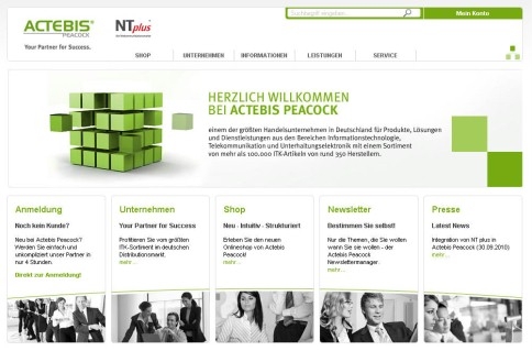 New Website: Actebis Implements e-Spirit Content Management System