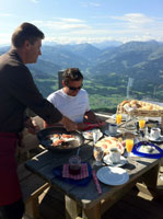Secret tipp: Breakfast on the moutain on 22 rustic huts and mountain inns