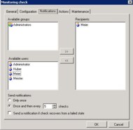 An individual user- and group administration allows to enter several users at a time 