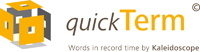 Discover the new possibilities of terminology management with quickTerm Discover the new possibilities of terminology management with quickTerm