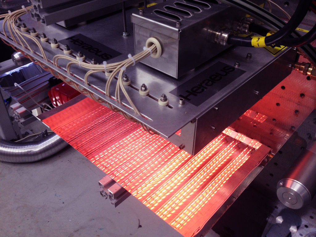 Custom-Built Infrared Emitters for Printed Electronic Components Intelligent Solutions for Drying a Custom-Built Infrared Emitters for Printed Electronic Components Intelligent Solutions for Drying a