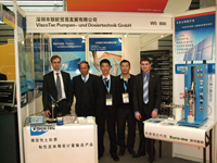 ViscoTec employees at SNEC in China