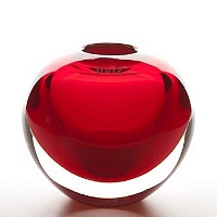 DutZ flower vase Hoola red