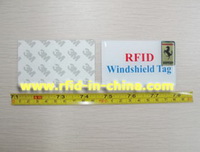 Logo-printed Windshield RFID Tag for car tracking
