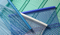 BEKA capillary tube mats in standard blue (right) and other colours