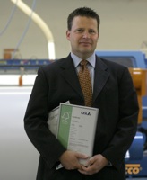 Tecco´s Ecological Commitment: Markus Frings with FSC certification for printing substrates and PEFC