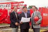 Wolffkran´s new German Sales Team: (from left to right) Thomas Odenbreit, Andreas Kahl, Wolfgang Kav Wolffkran´s new German Sales Team: (from left to right) Thomas Odenbreit, Andreas Kahl, Wolfgang Kav