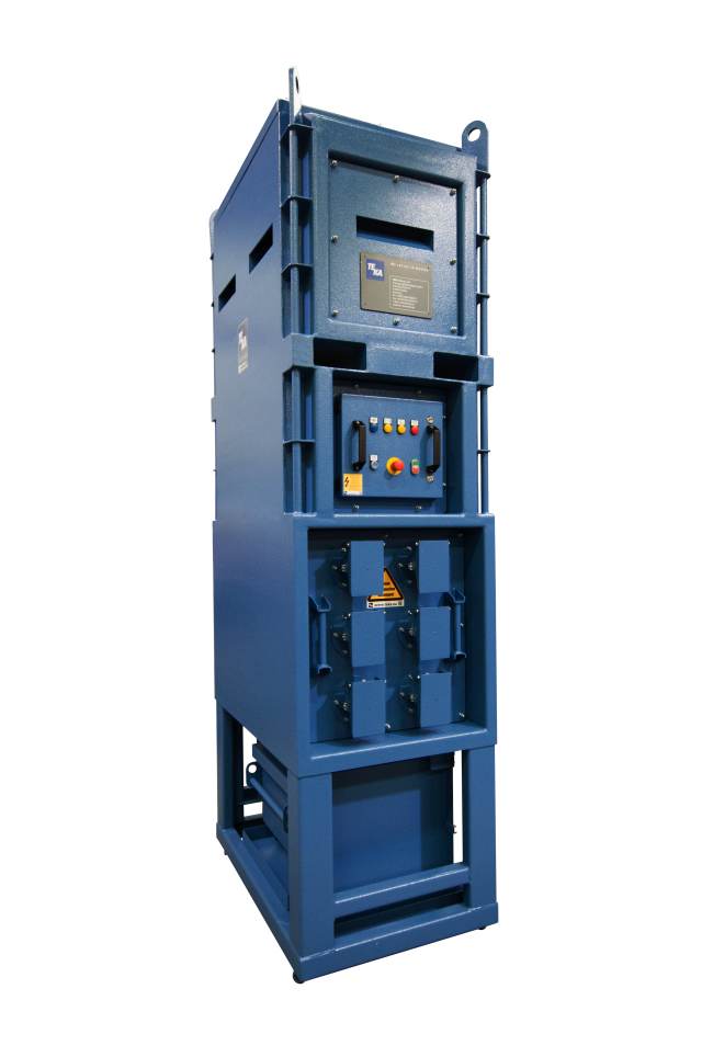 The extraction and filter unit The extraction and filter unit