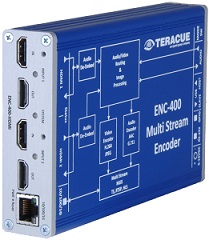 ENC-400-PORTABLE H.264 and MJPEG Encoder with dual HDMI in- and loop through outputs