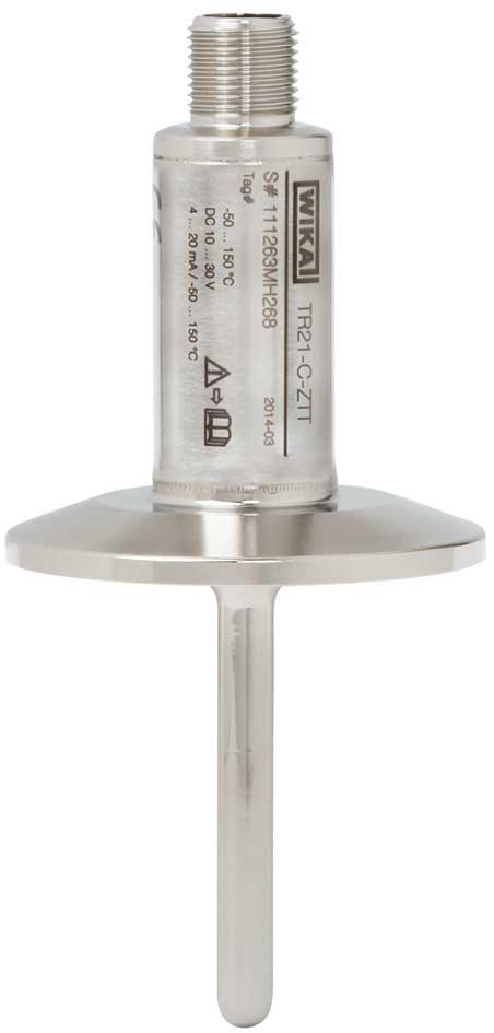 WIKA miniature thermometer TR21, now autoclavable WIKA miniature thermometer TR21, now autoclavable