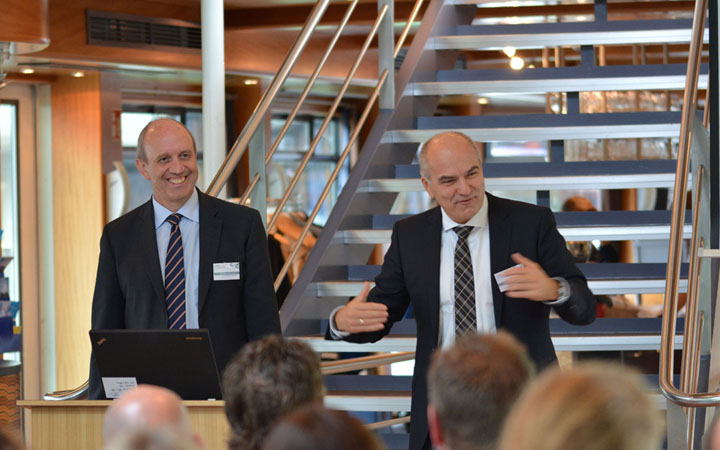 Dr. Helmut Bergstein (l.) and Matthias Augustyniak 