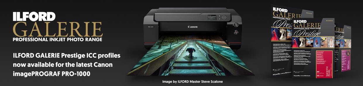 »The Proof is in the Print« – With Canon ImagePrograf, ILFORD Media and Profiles. »The Proof is in the Print« – With Canon ImagePrograf, ILFORD Media and Profiles.