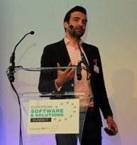 IBM Watson's EMEA head, Paul Chong speaking at the European Software and Solutions Summit 2016