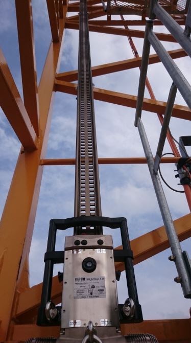 The HighStep Lift on the crane