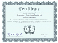 © Greenpicks: Worldwide Charter for Fair International Commerce by the International Businesses Stan