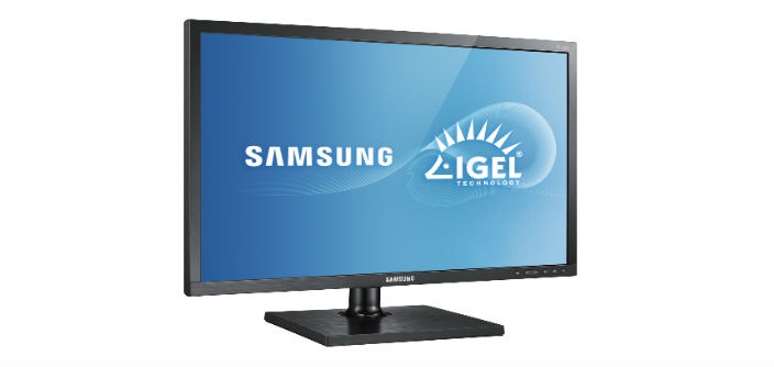 Samsung & IGEL partner on thin client cloud displays 
