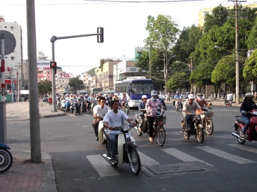 District 1 in Ho Chi Minh City - among tourists and criminals equally popular