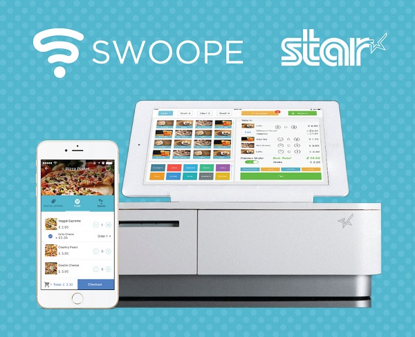 SWOOPOS joins Star Micronics at Restaurant Tech Live 2016